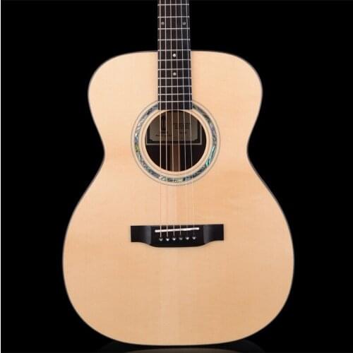 MF50 Manns Acousic guitar, solid wood guitar OM size, full solid wood guitar, Guitarra acustica, have video