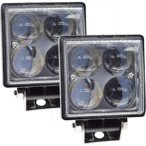 Automotive lighting and truck traction SUV 4x4, 2-piece 12V-24V 18W, 3030 6smd led, LED headlamp, toolbar