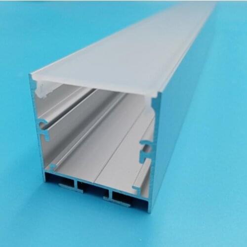 Free Ship Factory supply fine anodized surface treatment W35*H35mm mounted aluminium led strip light profile for linear light