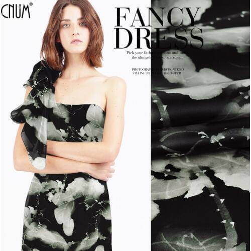 CNUM SO130 100% Natural Silk Organza/ Lotus in Dim Moonlight/Silk Fabric Width 1.48yd Thickness 12mm