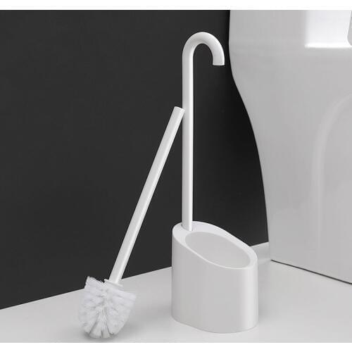 Toilet Brush Holder Cleaning Wash Bathroom with Base Wc Decoration Cleaning Wash Toilet Brusher Set Floor-Standing Magnetic