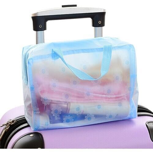 Travel Organizing Folders Bath Floral Waterproof Makeup Bag Portable Wash Bag Bath Supplies Buggy Bag