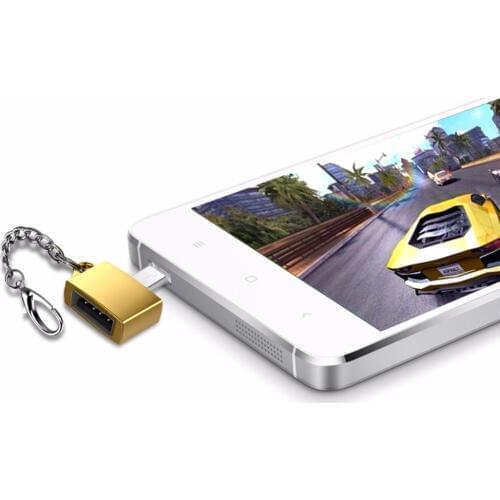 Micro USB to USB2.0 Memory Capacity Extension OTG Data Cable U Flash Disk Adapter Key Chain Ring Converter For Samsung Xiaomi