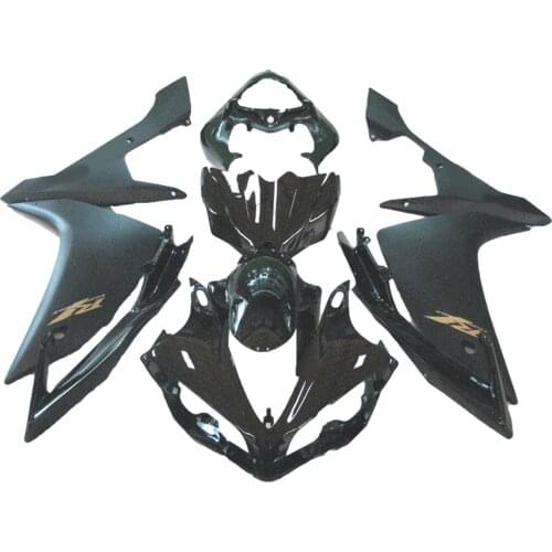 ABS fairing kit for YAMAHA YZF R1 fairings 2007 2008 matte black YZF R1 07 08 fairings injection molding body kit xl02