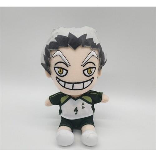Plush Toy Anime Haikyuu Kotaru Bokuto Cartoon Soft Stuffed Toy Birthday Gift For Kids 20cm