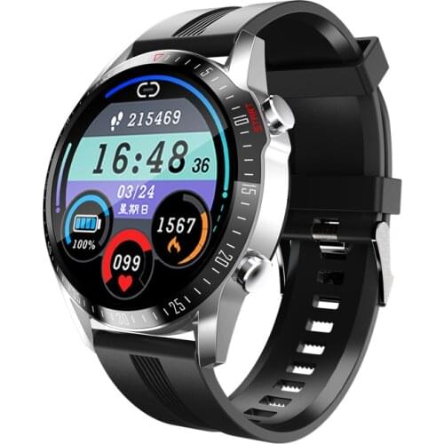 MV55 Smart Watch Bluetooth Call Waterproof IP67 Heart Rate Blood Pressure Real-Time Temperature Monitoring Sports Bracelet