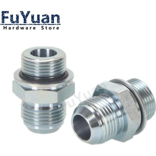 Standard Connector Straight Through Male Thread BSP to NPT 1/8 1/4 3/8 1/2 1JG 74 External Cone/British Pipe Fittings Adapter