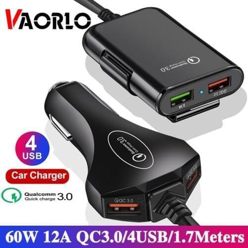 VAORLO Cigarette Lighter Splitters For Mobile Phones