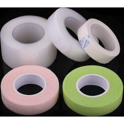 NEWCOME 1/2/5 Rolls High Quality Micropore Tapes Thin and Soft Eyelash Extension under Pads Prevent Allergy Tapes Makeup Tools