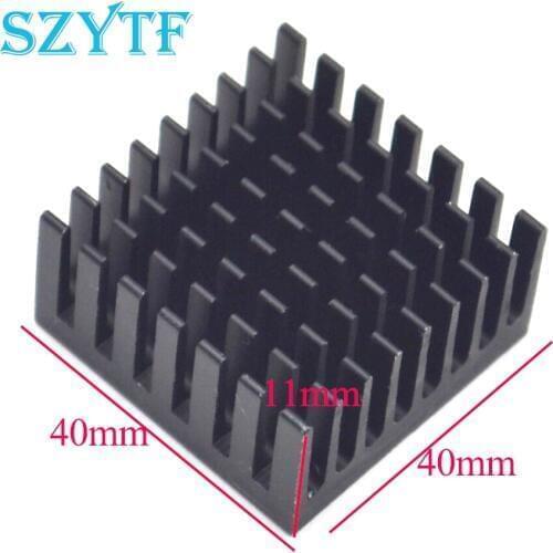 10pcs 40*40*11MM heatsink for routing PCU radiator electronic cooling block