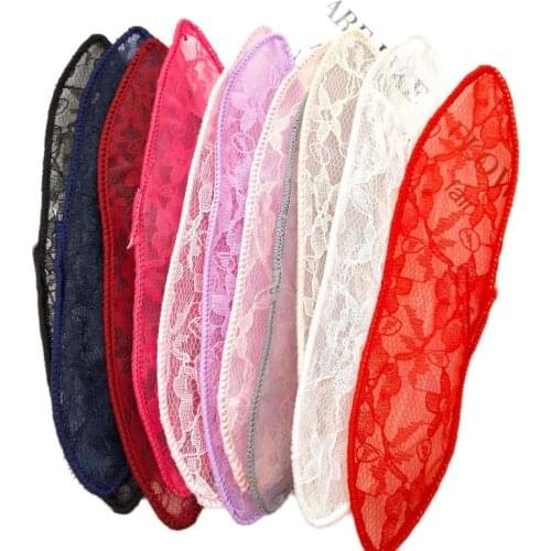 10pcs/lot Fashion Lace Patches Creative Rabbit Ears Lace Accessories Childrens Headwear Decorations DIY Handmade Materials