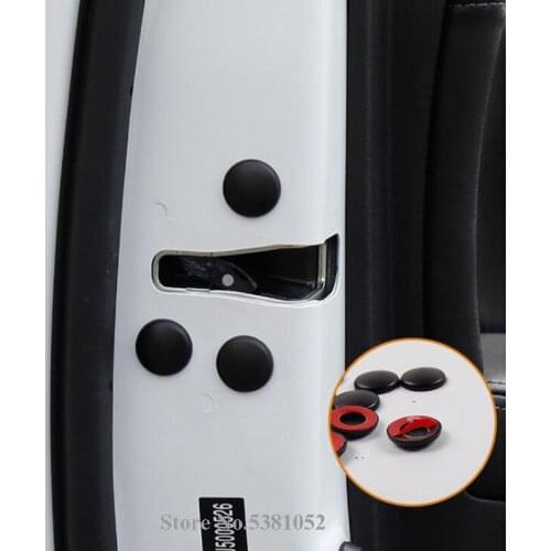 12Pcs Car Door Lock Screw Rustproof Protector Covers Trim For Toyota Land Cruiser 200 Prado FJ150 Car Styling Accessories