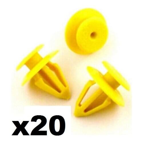 20x For Audi Trim Clips, for Seat Back Cover & Rear Spoilers, TT, A1, A3, A6, A8, Q5