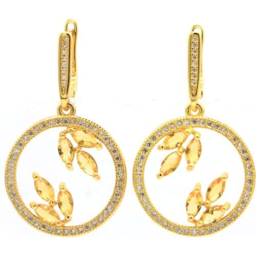 46x18mm Lovely 11g Water Drop Shape Silver Earrings for Women Created Violet Tanzanite Bright Zircon Daily Wear