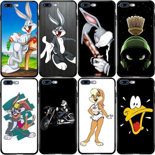 Cover Case for Xiaomi Redmi Note 6 7 9 8T 10T 9S 9A 8A A3 A2 A1 Pro Lite Black Shark Mix Max Bugs Bunny Tunes