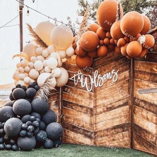 Baby Shower Retro Balloons Garland Arch Kit Birthday Party Boy Kids DIY Decoration Gender Reveal Baptism Balons Accessories
