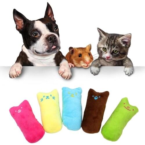 Cat Teeth Grinding Toys Claws Thumb Playing Toys For Pets Funny Interactive Soft Plush Cat Toy Pet Kitten Chewing Toy