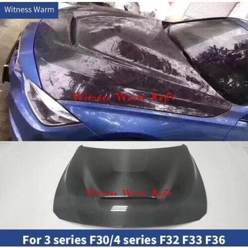 Car body kit Metal Material Hood Bonnet Engine Cover for BMW F30 F31 F32 F33 F36 GTS Style 12-UP