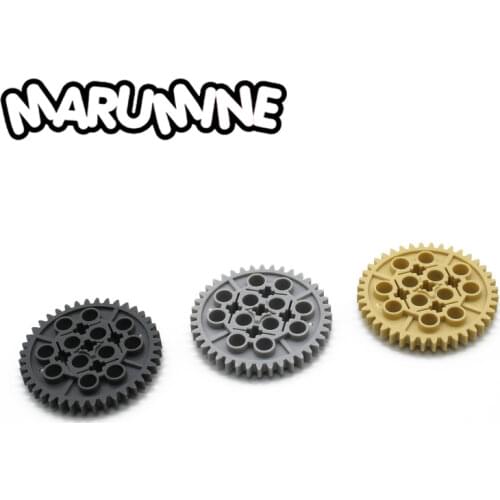 MARUMINE Technology 3649 T 40 Gear Wheel 30PCS Building Block Construction Set City Stem Toy for Educational Learning Blocks