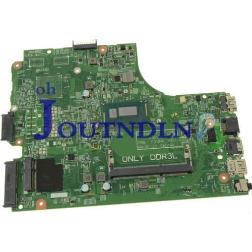 JOUTNDLN FOR Dell Inspiron 15 3542 17 5748 14 3442 Laptop Motherboard GJC23 0GJC23 CN-0GJC23 w/ i3-4005U CPU PWB.FX3MC DDR3