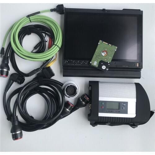 MB Star C4 SD Connect C4 with Software 2020.12 in 320GB HDD used Laptop X200T Auto Star Diagnosis Tools for MB car truck Scanner