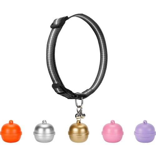 Mini con forma de campana para mascotas, dispositivo de a prueba de agua en tiempo real para perros y gatos