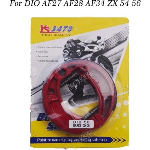 Motorcycle Front Rear Brake Pads For DIO AF27 AF28 AF34 ZX 54 56