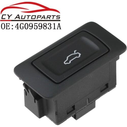 New Electric Power Trunk Lock Control Switch Button Car Trunk Lid Lock For AUDI A4 S4 A6 S6 RS6 A7 RS7 A8 Q3 Q5 Q7 4G0959831A