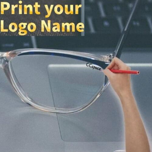 Logo Print Service Custom Glasses Frame