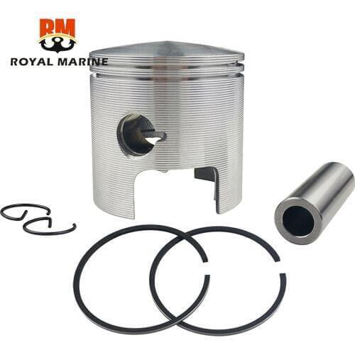 12110-94400 Piston Kit Std With Rings Replace for Suzuki Outboard Engine 40HP DT40 DT40C 79MM 12110-94400-000