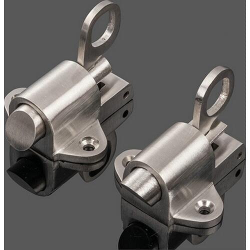 Self-closing Automatic Latch/Bolt Balcony Door Window Intermediate Spring Bolt Door Hardware Stainless Steel
