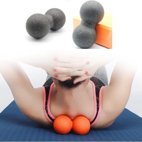 Yoga Foam Block Roller Peanut Ball Block Peanut Massage Roller Ball Therapy Relax Exercise Yoga Women Fitness Equipment