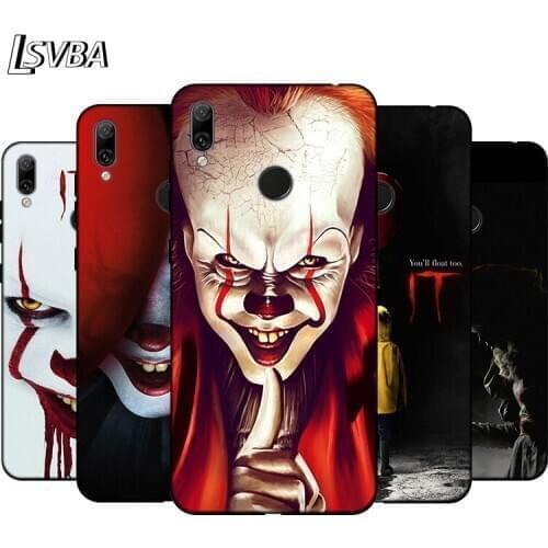 Silicone Cover The Clown Horror IT For Huawei Mate 30 20 20X 10 Lite Y9 Y7 Y6 Y5 Pro Prime Lite 2019 2018 Phone Case