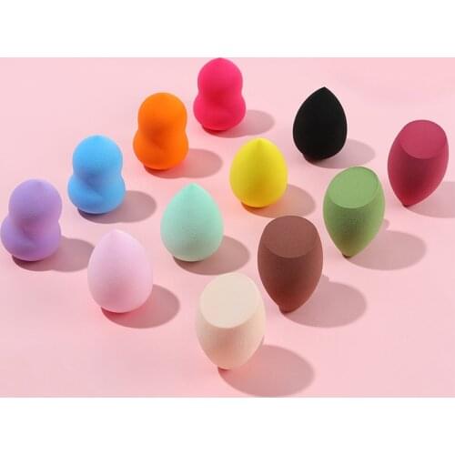 1Pc Cosmetic Puff Powder Smooth Womens Makeup Foundation Sponge Beauty Make Up Tools & Accessories Water Drop Blending Shape