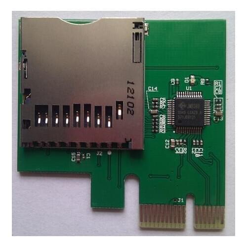 For PCIE super high speed card reader supports SD/SDHC/SDXC top speed 104MB/S SD/TF speed detector