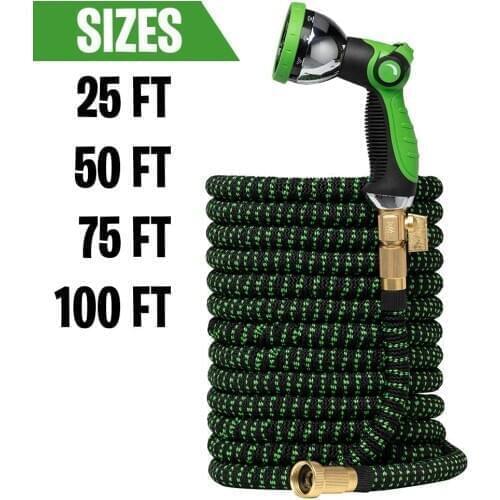 Expandable Garden Hose Flexible Garden Water Hose Magic Hose Watering Hose Car Washing Hose Pipe Plastic With Spray Gun