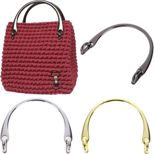 1PC Handbag Metal Handle Handbag Shoulder Bags Short Handle Handbags DIY Bag Strap Accessories Handmade Bag Strap Belts Hot
