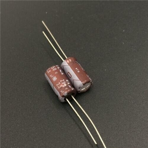 10pcs 2.2uF 250V Japan ELNA RJ4 Series 6x12mm 250V2.2uF Audio grade capacitor