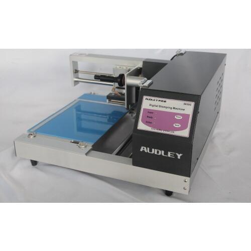 3050C roll audley digital hologram foil printer for book cover,business cards
