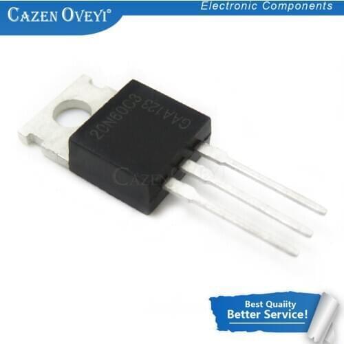 5pcs/lot SPP20N60C3 TO220 20N60C3 TO-220 SPP20N60 In Stock