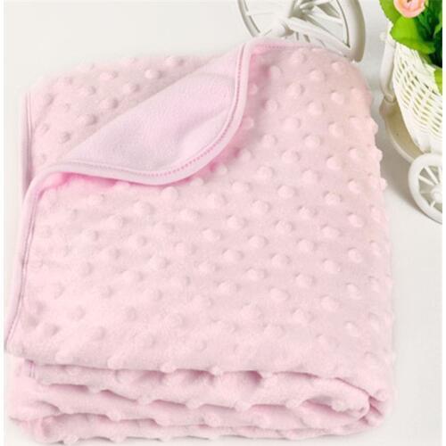 Newborn Baby Blanket Linens Wrap Soft Fleece Receiving Blankets Swaddling Bedding Cobertor Aden Anais Swaddle Size 75cm*100cm