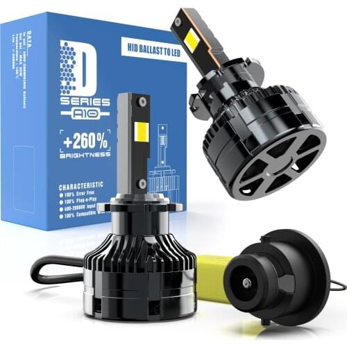 DLAND V10 D1S D2S D3S D4S 360 DEGREE GLOWING CAR LED LIGHT BULB LAMP WITH SEOUL 3800LM 12V 24V 36W