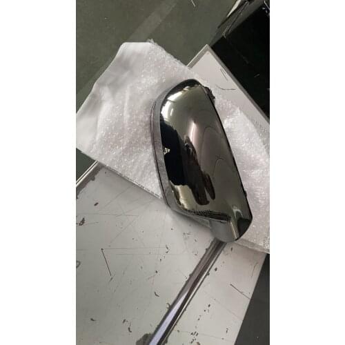 For Audi A4 B8.5 Tungsten steel black Rearview Mirror Case Door Wing Mirror Cover Cap Shell Housing