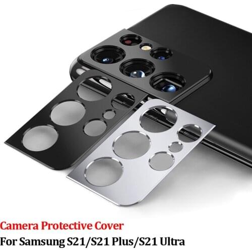 For Samsung S21 Ultra Camera Lens Protector Ring For Samsung Galaxy S21 S21 Plus S21 Ultra 5G Camera Case Cover Ring Protection