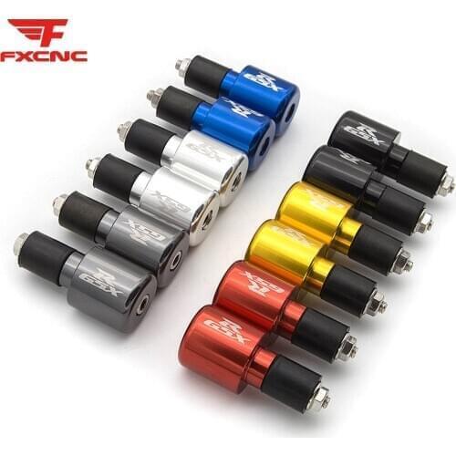 For Suzuki GSXR1000 2001-2016 Aluminum Motorcycle Handlebar Counterweights Plug Slider Handle Bar End Grips Motor Accessories