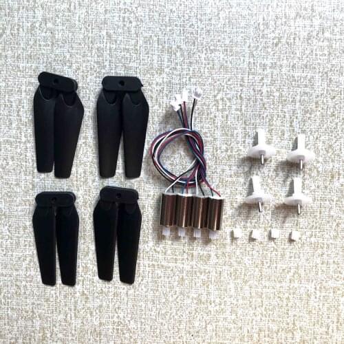 E88 teng1 e88pro Rc Drone Replacement Accessories Engines Propeller Blades gear Motor Parts
