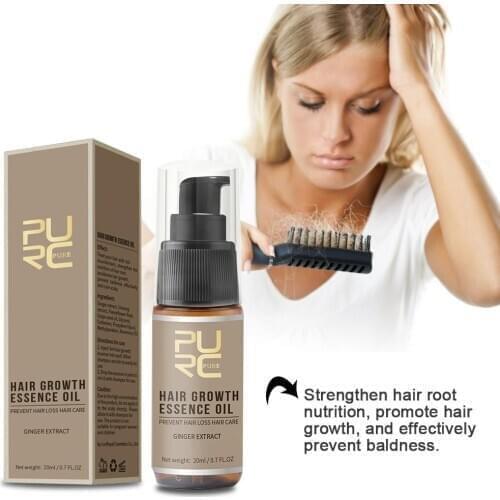 Hair Growth Essence Natural Extract Prevent Hair Loss Hair Nutrient Solution Hair Growth Serum Oil 20ML