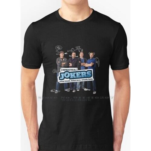 Jokers Show T Shirt 100% Pure Cotton Sal Impractical James Tv Murray Vulcano