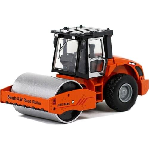 TANG DYNASTY (TM)1:60 Alloy Road Roller Model Die-Cast Vehicle with Driver Engineering Vehicles Car Toy Model