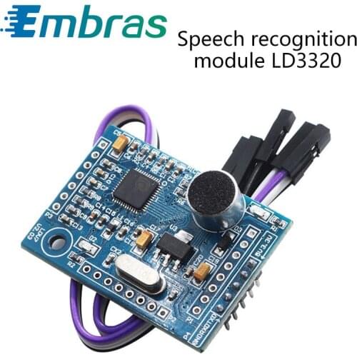 Speech Recognition Module LD3320 Integrated With Single-Chip 16 IO Ports Non-Specific Voice Recognition Technical Support LDV7